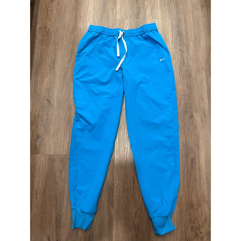 FIGS Technical Collection Blue Jogger Scrub Pants Womens Medium 1000147